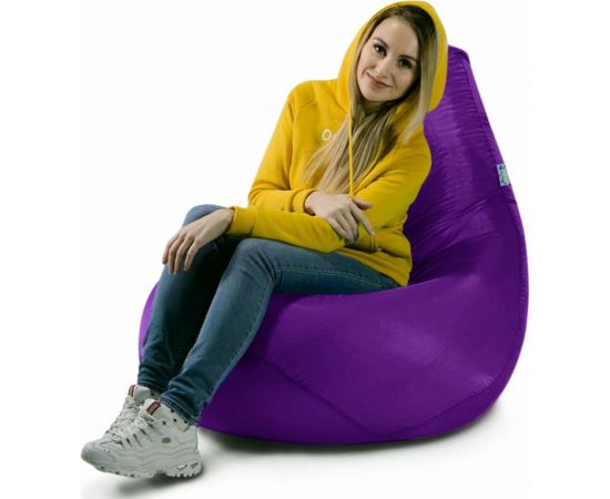 Кресло-мешок Mypuff Груша, фиалка, размер стандарт, оксфорд b_218 – изображение 2