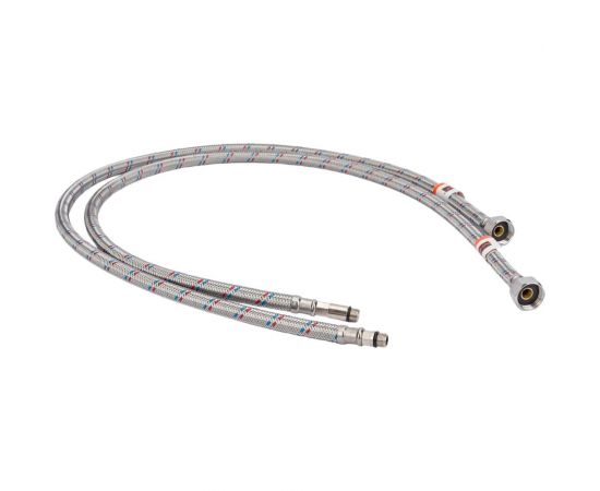 Подводка к смесителю (пара; 1.0 м; 1/2F-M10) VRT 521797 
