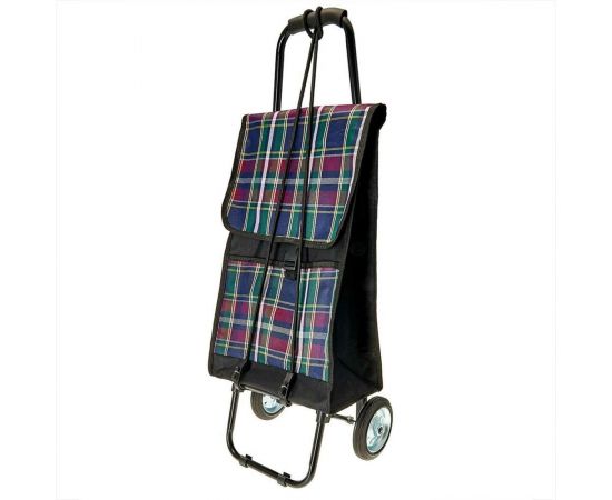 Багажная тележка Гидроагрегат DT-23 синий с бордовым, металл. колеса, 50 кг 0R-00006487 