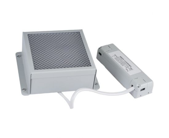 Светодиодный потолочный встраиваемый светильник Uniel ULP-1010 7W, 4000К, IP40, GRILYATO WHITE UL-00007426 