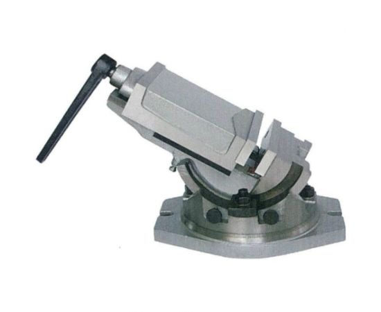 Станочные тиски GRIFF глобусные 100мм, 80мм, 13.8кг, поворотные, серия QHK b241601 