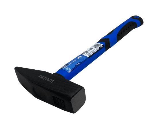 Слесарный молоток vertextools 800 г, фибергласовая обрезиненная рукоятка 10-20-800 