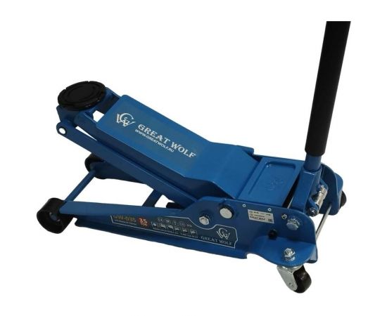Низкопрофильный гидравлический подкатной домкрат Great Wolf 3,5 т, 95-552 мм GW-035 