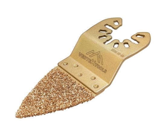 Насадка шлифовальная дельтовидная 35x40 мм, карбид-вольфрам, быстросъемная vertextools 2580-35-40 