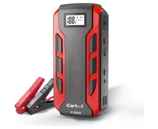 Многофункциональное пуско-зарядное устройство для автомобиля iCarTool IC-JSD12 
