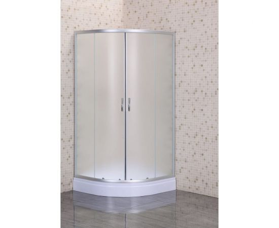 Душевое ограждение Loranto CS-8005S 80х80х195, низкий поддон 13 см, стекло 4 мм 00050518 