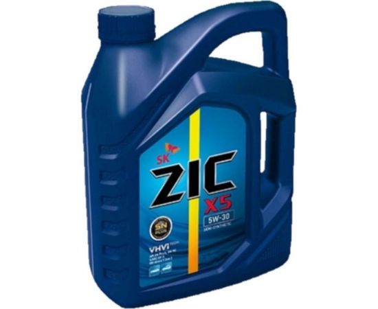 Масло полусинтетическое (X5 5w30; SN; 6 л; GF-5; GM dexos1) для легковых авто ZIC 172621 