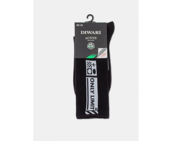 Мужские носки DIWARI ACTIVE 20С-33СП, р.25, 168 черный 1001331400020012168 