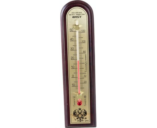 Спиртовой комнатный термометр RST, цвет махагон RST05937 