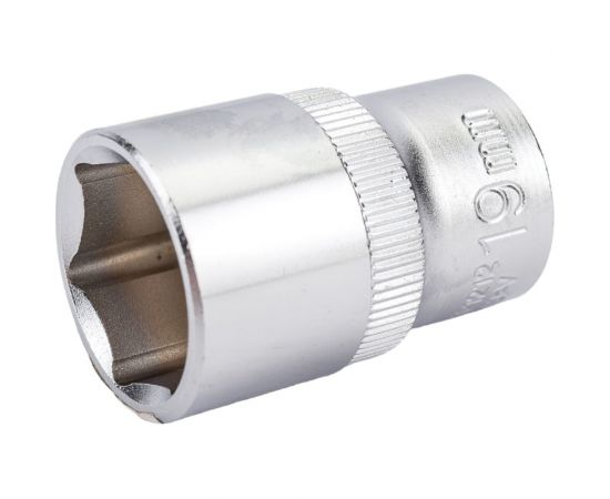 Головка торцевая короткая (19 мм; CrV; 1/2DR) YATO YT-1212 