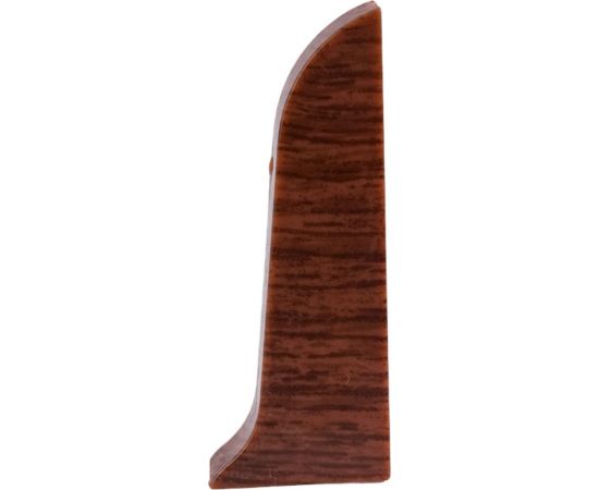 Заглушка для плинтуса Центурион Lider 295-зп (62 мм; правая; глянец; орех классический) 71371 