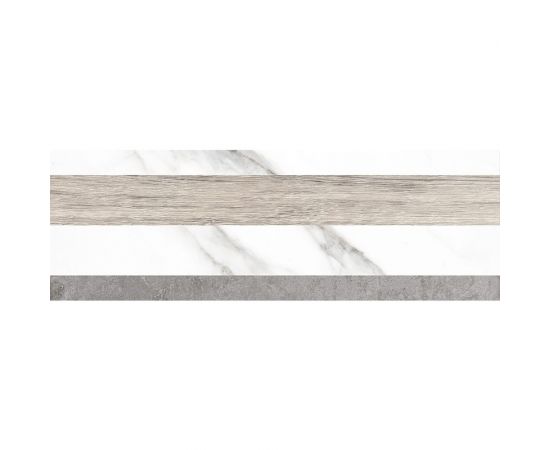 Керамическая настенная плитка LAPARET Arctic полоски, 20x60 см, 1.2 кв.м, 10 плиток в упаковке х9999278885 