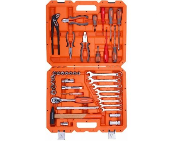 Набор инструментов Кратон TS-08 1/2 +1/4, 39 предметов 2 28 09 008 