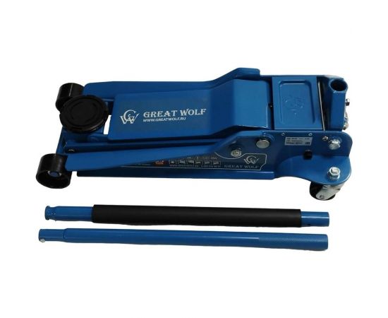 Низкопрофильный гидравлический подкатной домкрат Great Wolf 3,5 т, 95-552 мм GW-035 – изображение 5