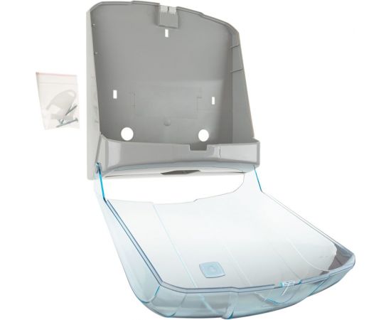 Диспенсер для листовых полотенец VIALLI KH300T Z сложение, 300 листов, прозрачный 12311 – изображение 5