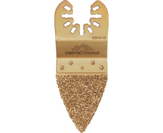 Насадка шлифовальная дельтовидная 35x40 мм, карбид-вольфрам, быстросъемная vertextools 2580-35-40 – изображение 5
