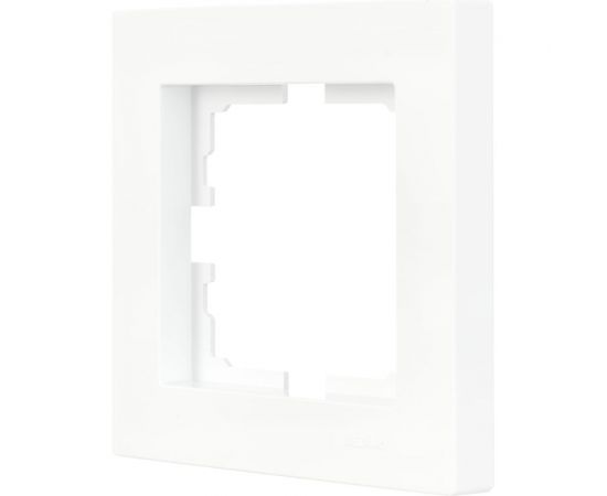 1-ая горизонтальная рамка Lezard VESNA без вставки, белая 742-0200-146 – изображение 4