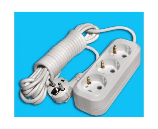 Сетевой удлинитель V.I.-TOK У3-Е 2м (ПВС 3x1) Удл212 – изображение 4