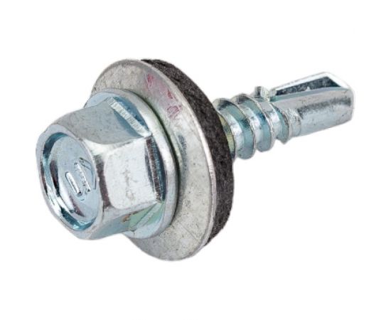 Кровельный саморез STARFIX 4,8x19 мм, цинк, шайба с прокладкой, PT3, 250 шт. SMC2-74097-250 – изображение 5