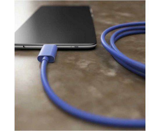 Дата-кабель AKAI Type-C TPE синий CE-465BL – изображение 2