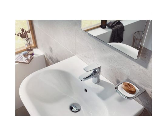 Однорычажный смеситель на умывальник Kludi PURE&SOLID 100, без донного клапана KL342920575 – изображение 5