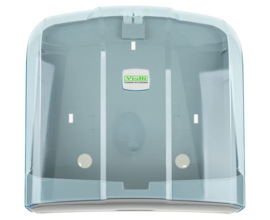 Диспенсер для листовых полотенец VIALLI KH300T Z сложение, 300 листов, прозрачный 12311 – изображение 4