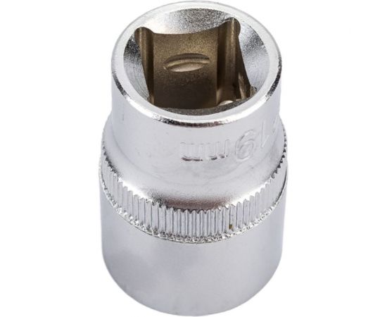 Головка торцевая короткая (19 мм; CrV; 1/2DR) YATO YT-1212 – изображение 4