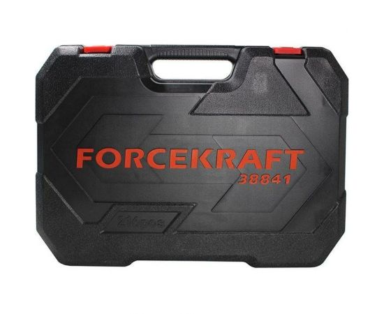 Набор инструментов FORCEKRAFT 216 пр. 1/4, 3/8, 1/2 6гр., 4-32 мм 50468 FK-38841New – изображение 3