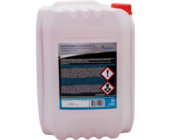 Антифриз 40 Gazpromneft ОЖ ГАЗПРОМНЕФТЬ 10 kg 2422210140 – изображение 4