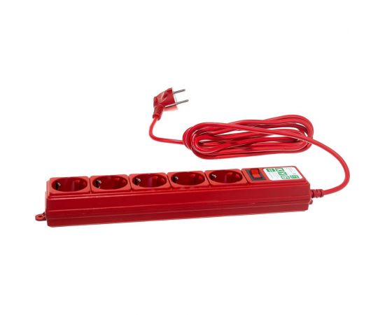 Фильтр-удлинитель Power Cube PC 3м 5р, красн. 10А/2,2кВт SPG-MXTR-14 – изображение 11