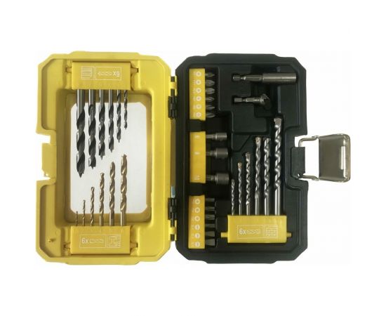 Набор комбинированных сверл и бит Cr-V 35 предметов NIKONA 27-715 – изображение 3