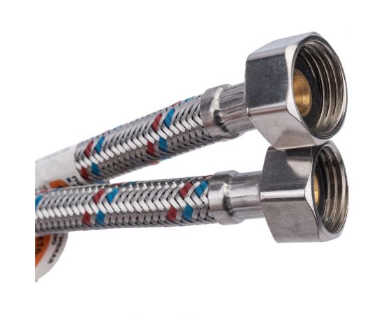 Подводка к смесителю (пара; 1.0 м; 1/2F-M10) VRT 521797 – изображение 6