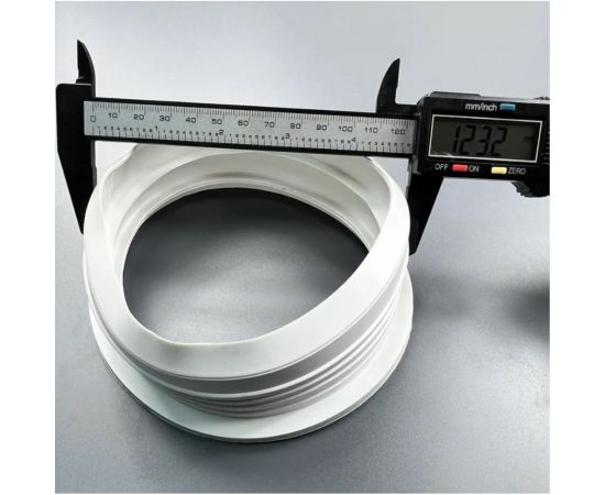 Переходная манжета Профитт d 110x123 сантехническая, канализационная, трехлепестковая, белая 2227572 – изображение 3