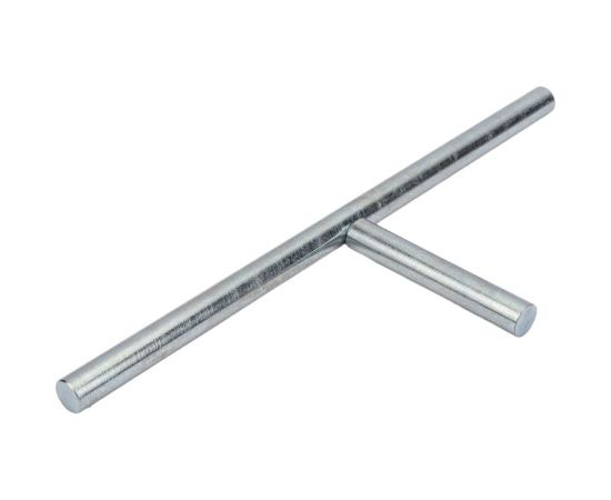 Накладная задвижка Tech-Krep ЗЩ 066 247х52 круглый ригель D12мм, L138мм медь 148380 – изображение 6