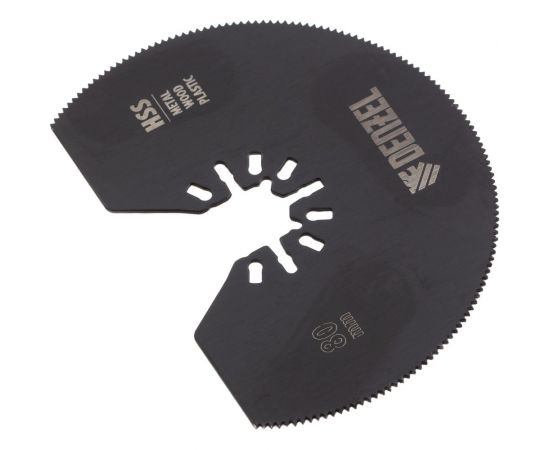 Насадка отрезная полукруг HSS по металлу и дереву 80х1.2 мм мелкий зуб для МФИ Denzel 782301 – изображение 5