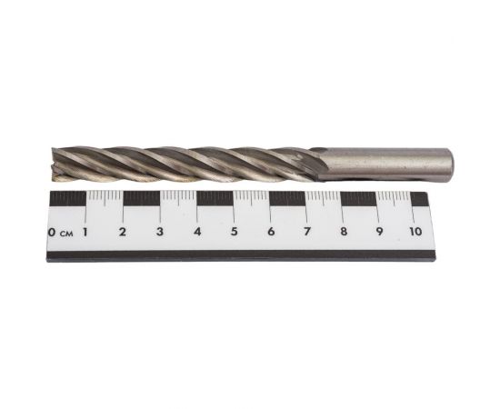 Фреза концевая цх 10.0x70x112 мм, 5-п, сверхдлинная, Р6М5, DIN 844, хв. 10 мм ИНСТУЛС 00001337445 – изображение 2