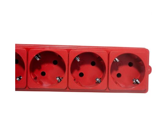 Фильтр-удлинитель Power Cube PC 3м 5р, красн. 10А/2,2кВт SPG-MXTR-14 – изображение 9