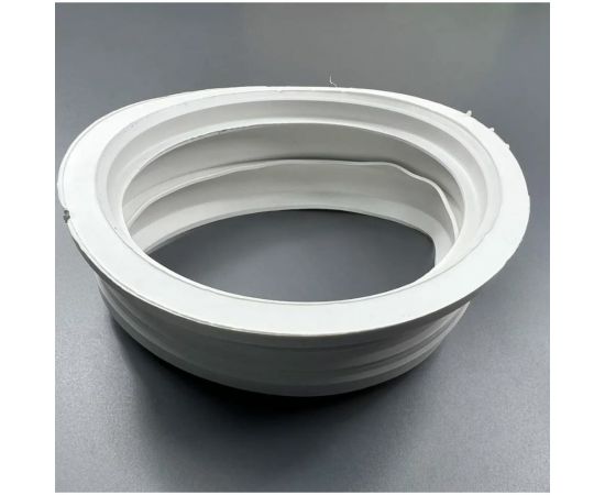 Переходная манжета Профитт d 110x123 сантехническая, канализационная, трехлепестковая, белая 2227572 – изображение 2