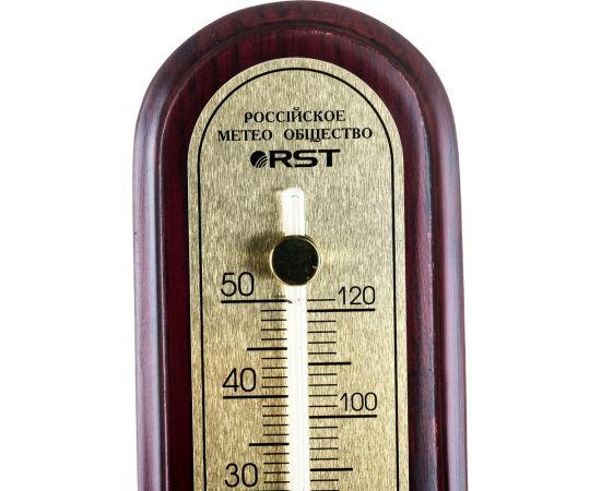 Спиртовой комнатный термометр RST, цвет махагон RST05937 – изображение 3