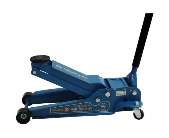 Низкопрофильный гидравлический подкатной домкрат Great Wolf 3,5 т, 95-552 мм GW-035 – изображение 13