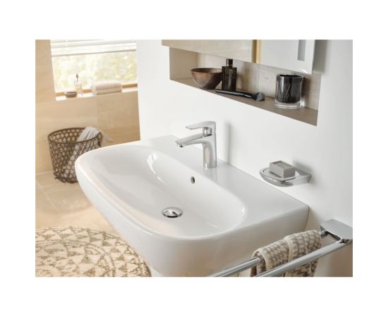 Однорычажный смеситель на умывальник Kludi PURE&SOLID 100, без донного клапана KL342920575 – изображение 2