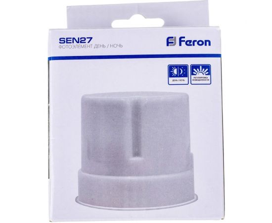 Датчик освещенности FERON 5500w, IP44, белый Feron 22009 – изображение 4