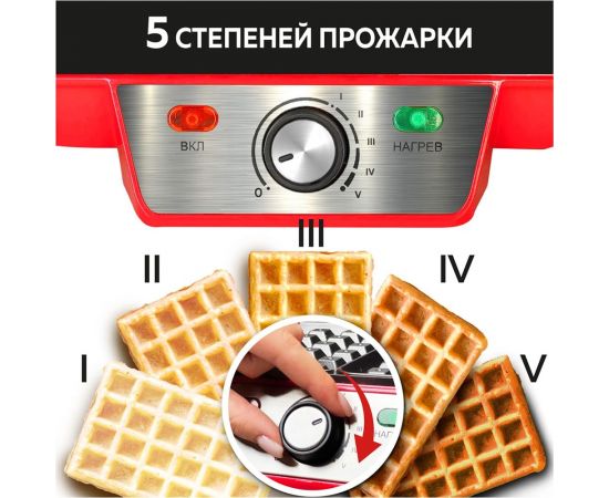 Электровафельница GFGRIL GFW-015 – изображение 7