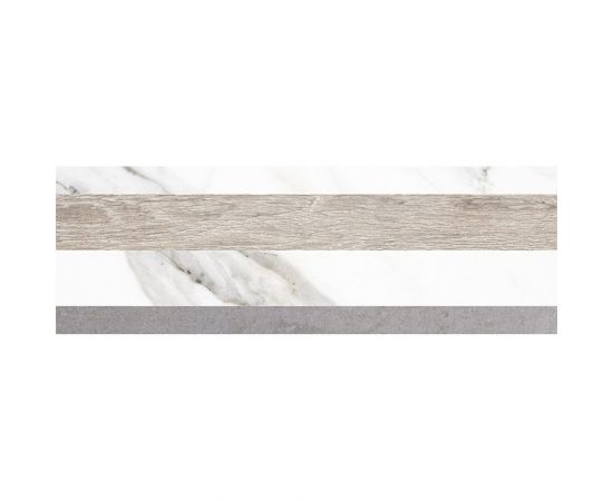 Керамическая настенная плитка LAPARET Arctic полоски, 20x60 см, 1.2 кв.м, 10 плиток в упаковке х9999278885 – изображение 4