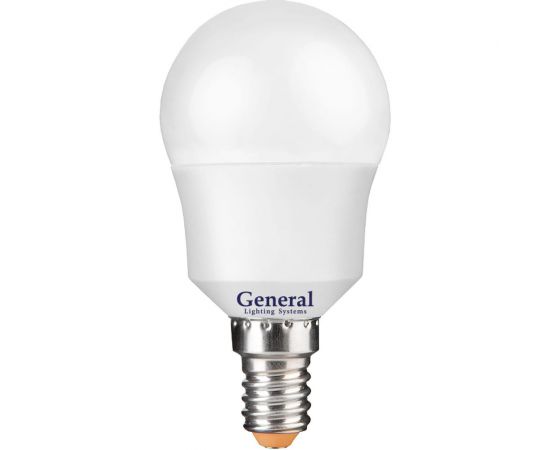 Светодиодная лампа General Lighting Systems Шарик G45F-8W-E14-641000 