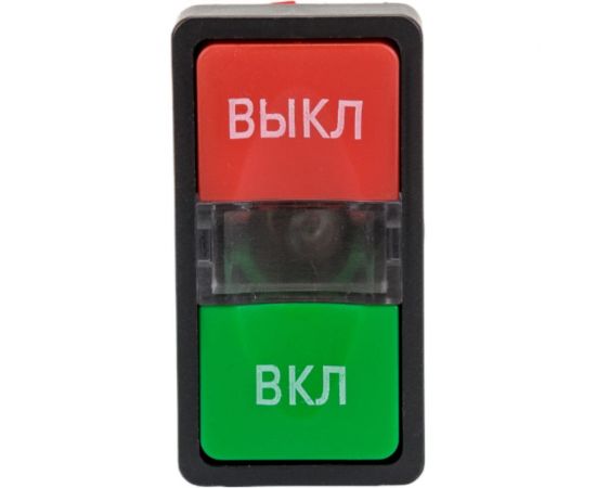 Кнопка EKF AS-22N, ""Пуск-Стоп"", NO+NC, прямоугольная pbn-as-rec 