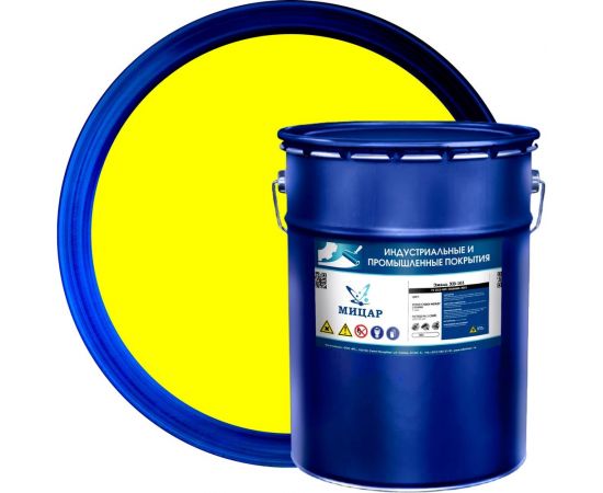 Фасадная краска Мицар ХВ-161 20 кг жёлтый 930 