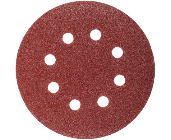 Шлифлист круглый 10 шт, 125 мм, Р40, 8 отверстий ВОЛАТ 80010-40 