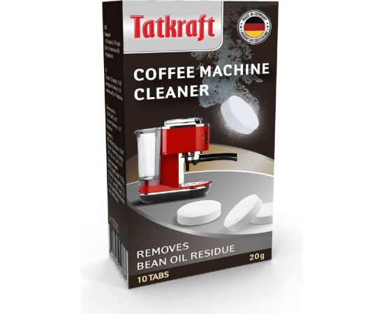 Таблетки для кофемашины Tatkraft от кофейных масел, с активным кислородом 12783 