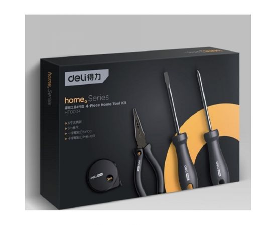 Набор ручного инструмента DELI Home Series HT0004 4 предмета 104620 